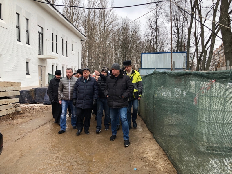 Строительство духовного центра для моряков и речников России завершится в намеченные сроки